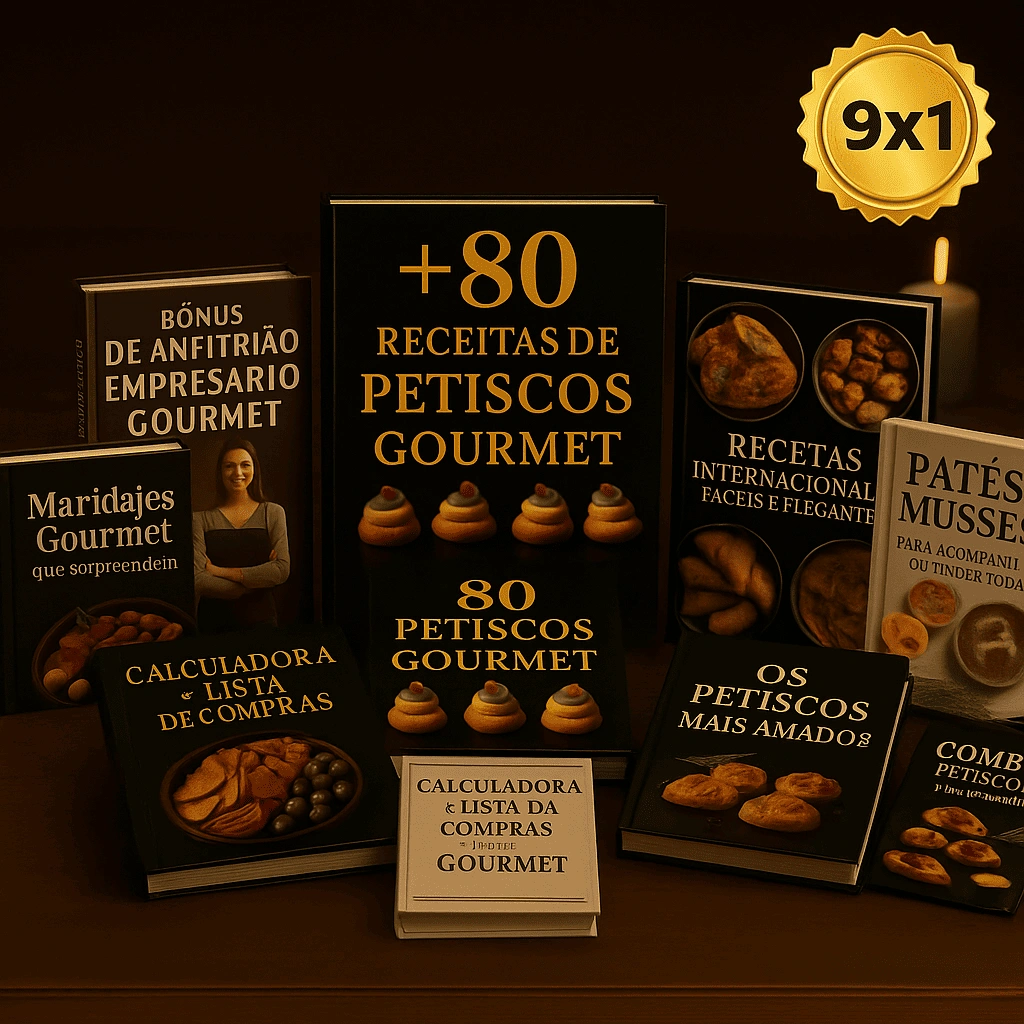 e-book Gourmet 3 em 1