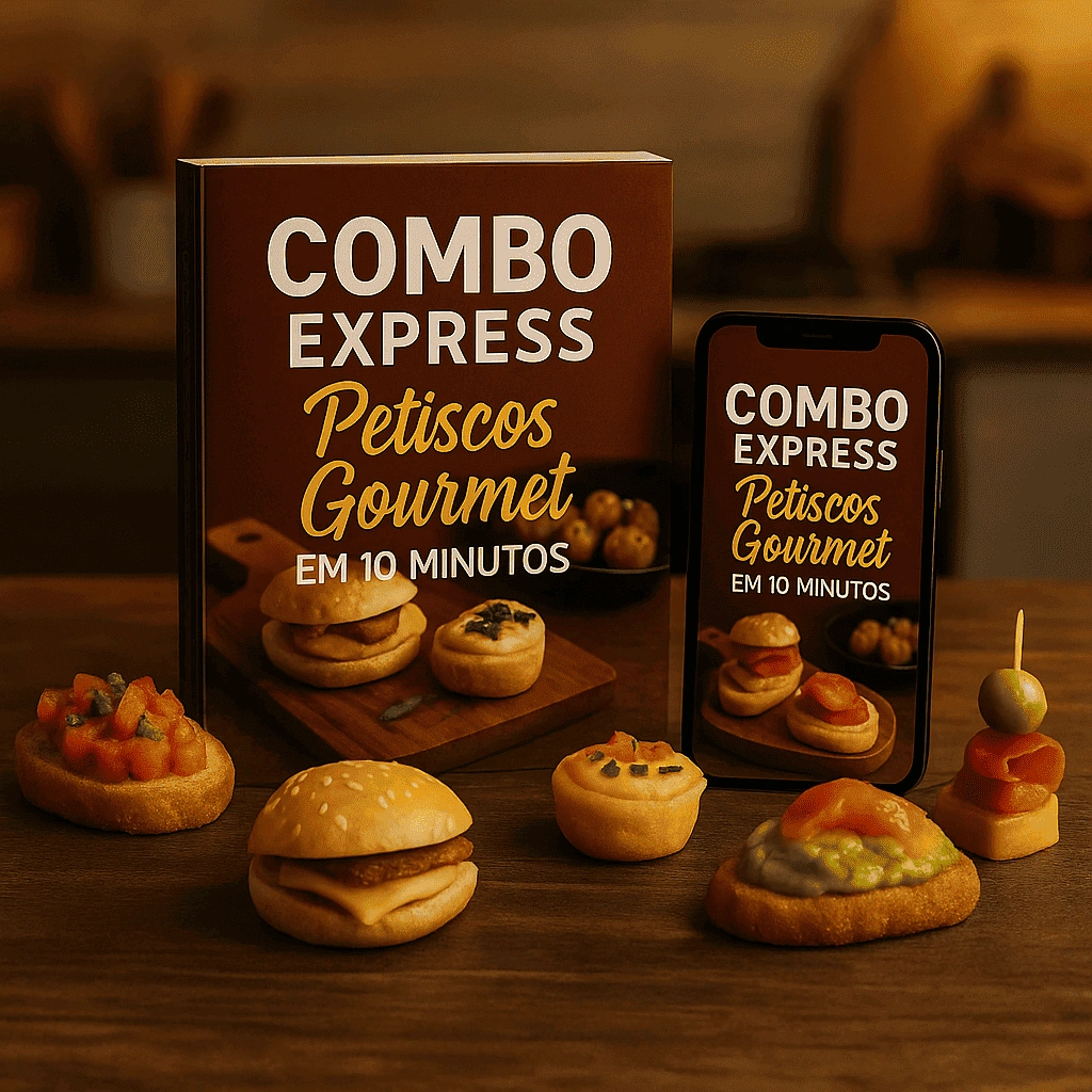 Combo Express – Petiscos Gourmet em 10 Minutos